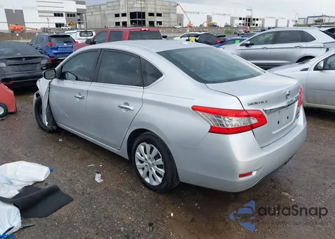 2013 Nissan Sentra Sv из США, поврежденный, VIN 3N1AB7AP2DL690056
